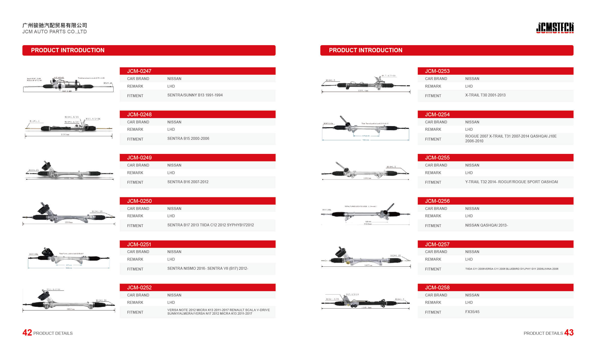 German Car STEERING RACK