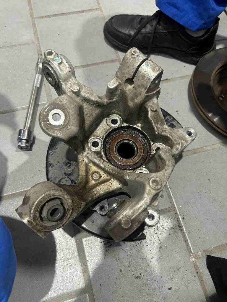 need to replace the steering knuckle