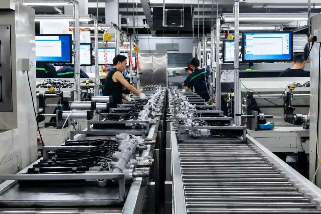 Steering rack factory