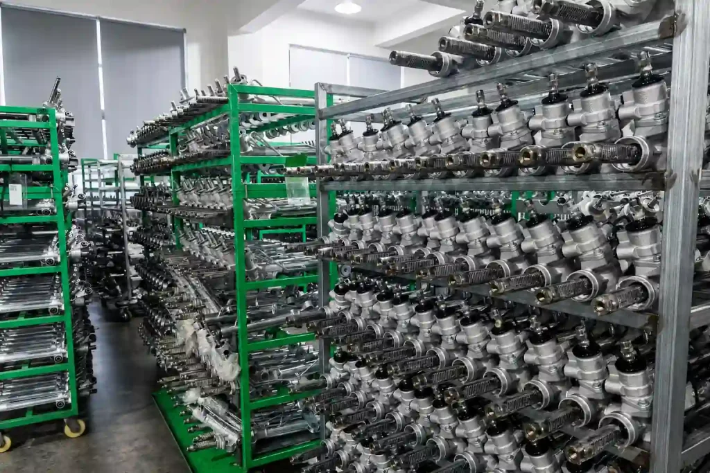 Steering rack factory