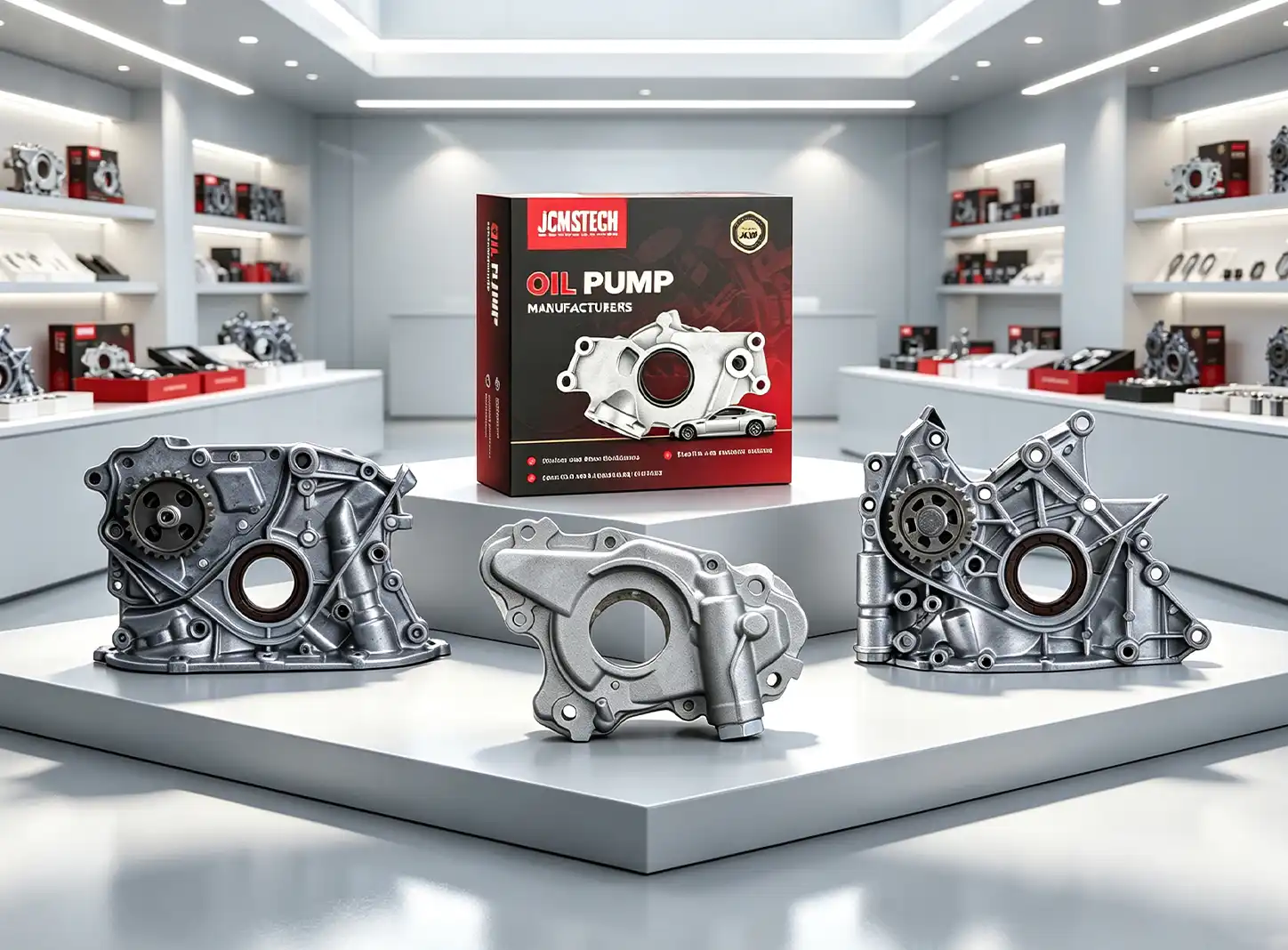 oil pump showcase