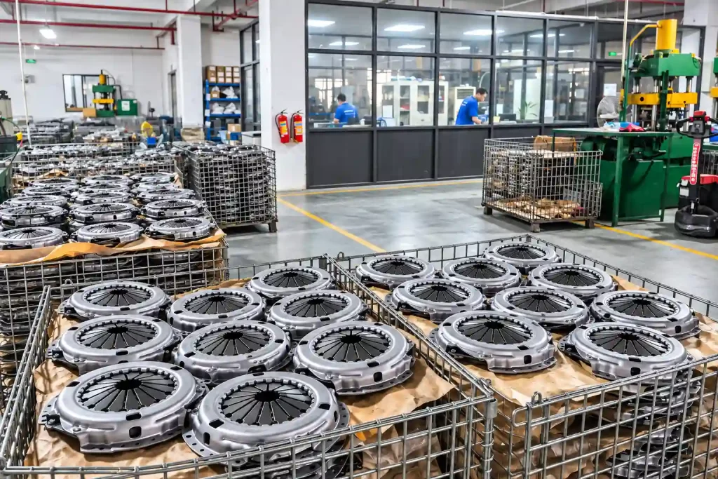 Clutch pressure plate