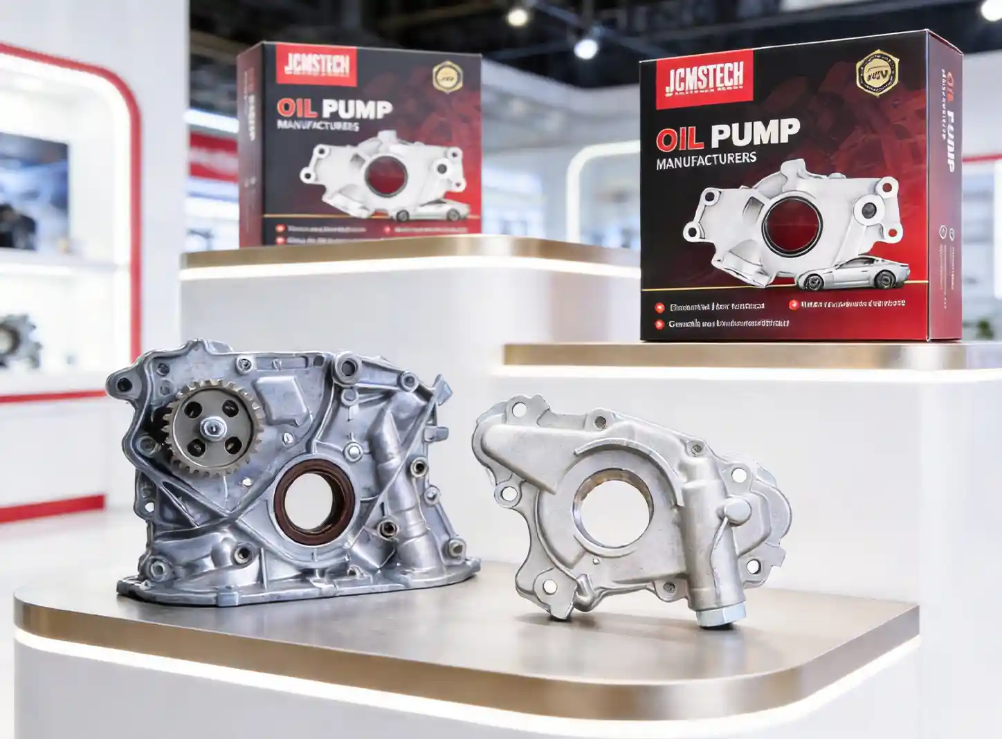 Private label oil pump packaging